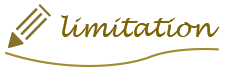 limitation